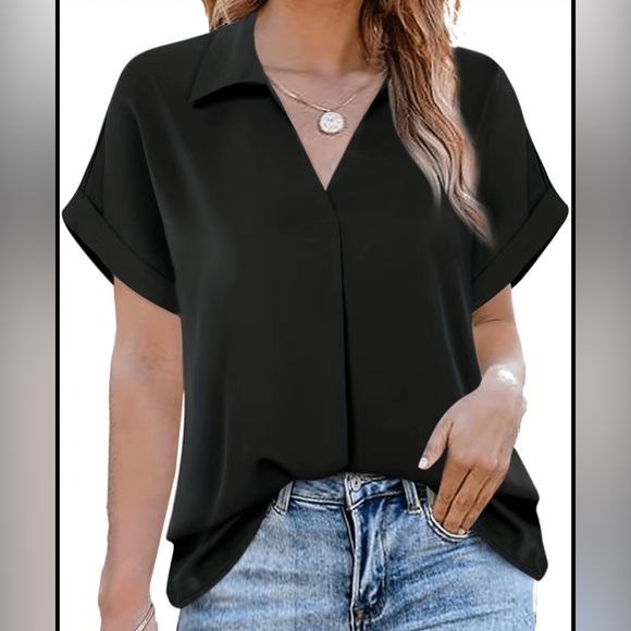 Collard blouse - Picture 4 of 5